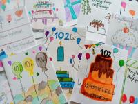 Kliknij aby zobaczyć album: 102 kartki na 102 urodziny